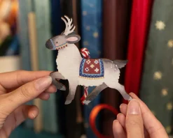 Dapple & Dot Wooden Reindeer Christmas Decorations
