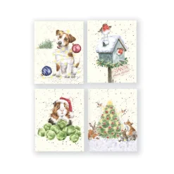 Wrendale Designs Woodland Animal Charity Gift Enclosure Card Pack