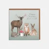 Lottie Murphy Woodland Animals - From Us All- Christmas Card