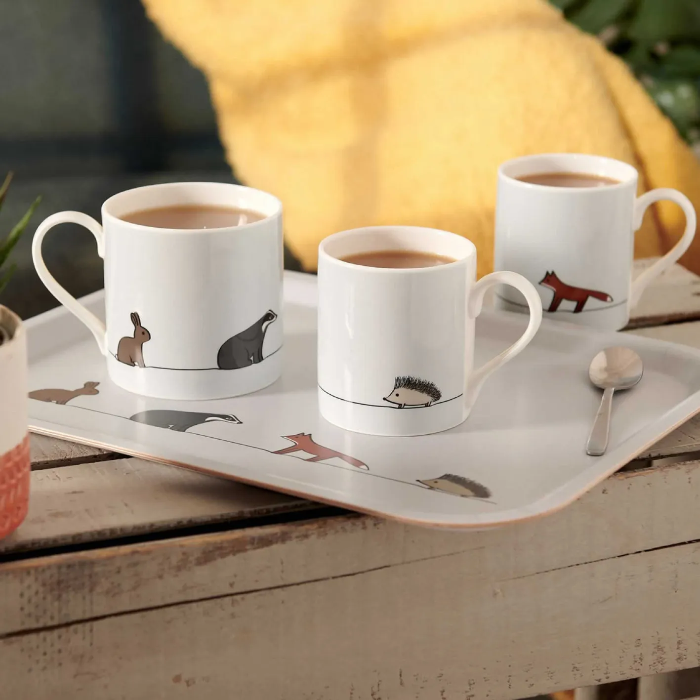 Jin Designs Woodland Collection Large Mug