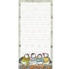 Emma Ball Woolly Puffins Lined Magnetic Pad