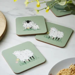 Ulster Weavers Woolly Sheep Coasters - Set of 4