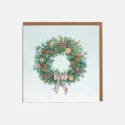 Lottie Murphy Wreath Christmas Card