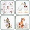 Wrendale Designs Wildflowers Set of 4 Coasters