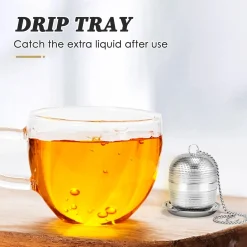 Tea & Biscuits Yaossi Loose Leaf Stainless Steel Tea Infuser Ball