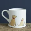 Sweet William Yellow Labrador Mug Boxed