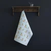 Sweet William Yellow Labrador Tea Towel