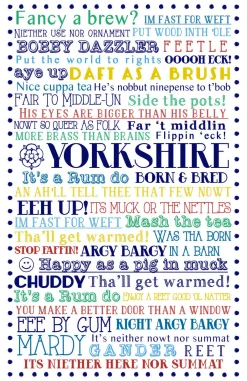 Ulster Weavers Yorkshire Born & Bred Tea Towel