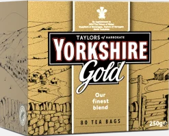 Tea & Biscuits Yorkshire Gold Tea Bags, 80 ct.