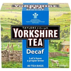 Tea & Biscuits Yorkshire Tea Decaf Teabags, 80 ct.