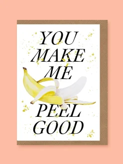 Studio Frewb. You Make Me Peel Good Greetings Card