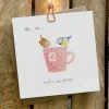 Ginger Betty You, Me and a Cup of Tea Birthday Card