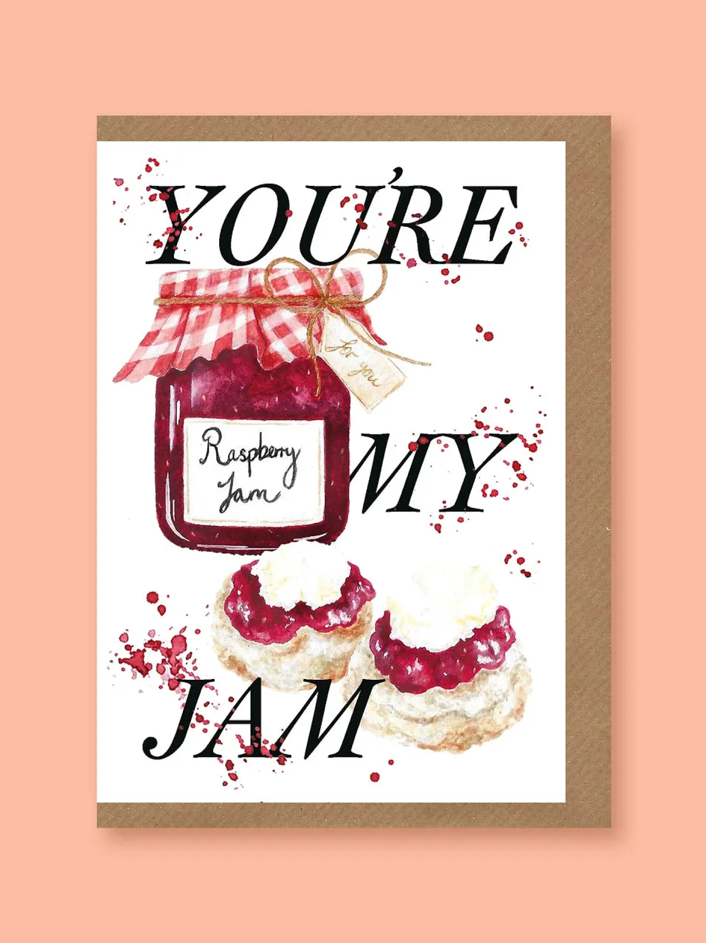 Studio Frewb. You're My Jam Greetings Card