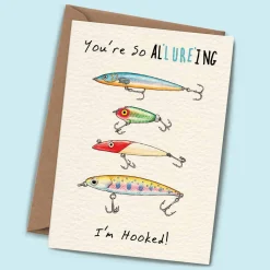 Bewilderbeest You're So Alluring Greetings Card