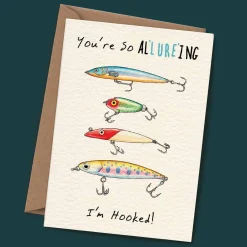 Bewilderbeest You're So Alluring Greetings Card