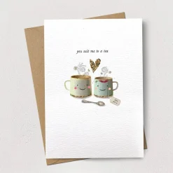 Stephanie Davies You Suit Me to a Tea Greeting Card