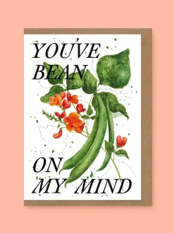 Studio Frewb. You've Bean On My Mind Greetings Card