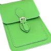 Zatchels Handmade Leather Phone Pouch - Classic Green