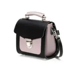 Zatchels Handmade Leather Sugarcube Plus - Rose Truffle