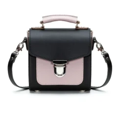 Zatchels Handmade Leather Sugarcube Plus - Rose Truffle