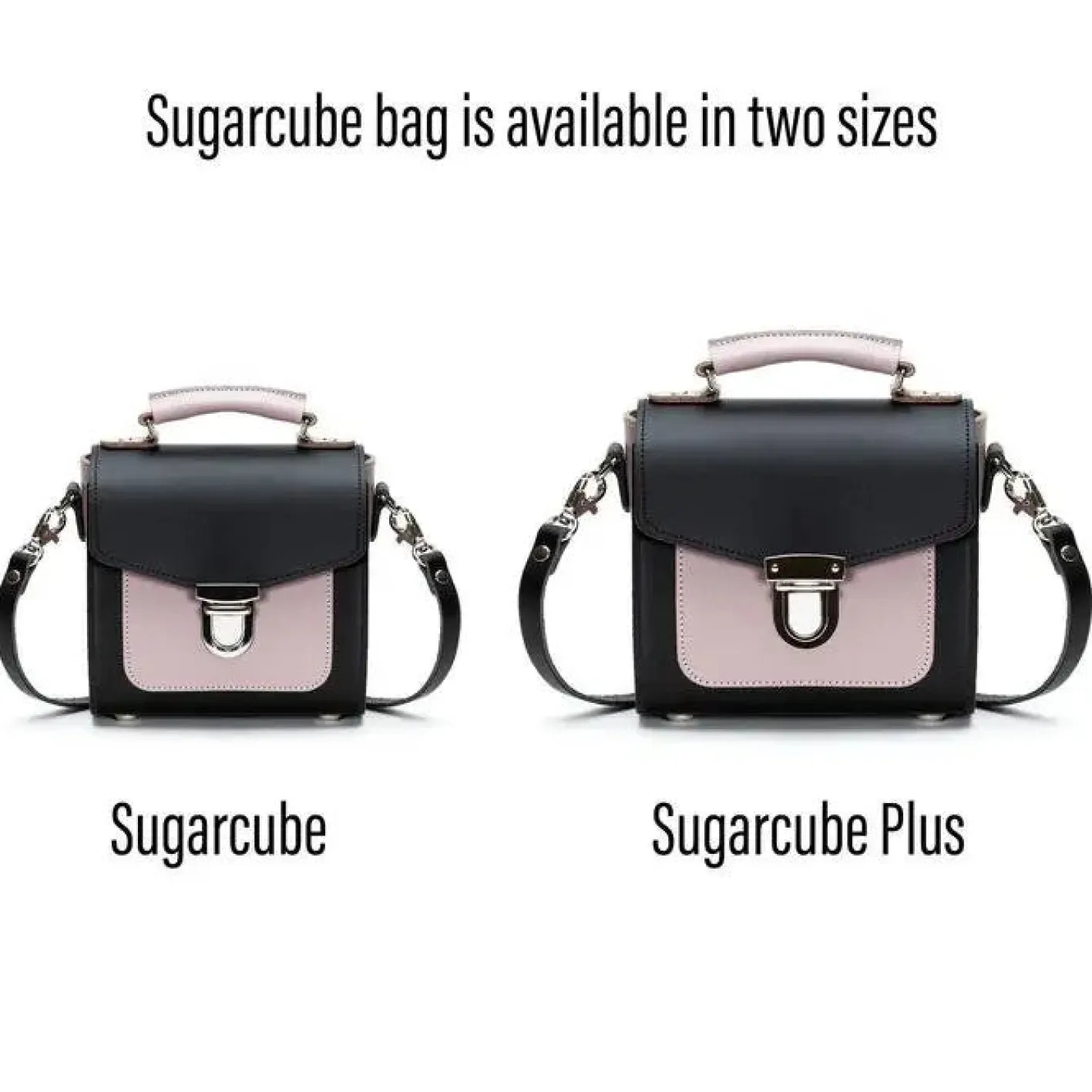 Zatchels Handmade Leather Sugarcube Rose Truffle Small Handbag
